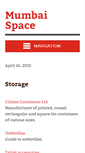 Mobile Screenshot of mumbaispace.com
